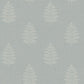 Frond Light Blue Leaf Wallpaper