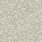 Poppy Trail Grey Floral Wallpaper