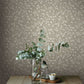 Poppy Trail Grey Floral Wallpaper