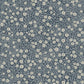 Poppy Trail Dark Blue Floral Wallpaper