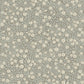 Poppy Trail Aqua Floral Wallpaper