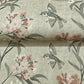 Tea Olive Green Finch Frolic Wallpaper