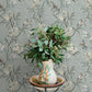 Tea Olive Blue Finch Frolic Wallpaper