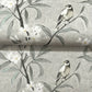 Tea Olive Gray Finch Frolic Wallpaper