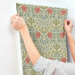 Oxford Union Green Floral Vines Wallpaper