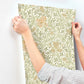 Iris Light Green Wild Gardens Wallpaper