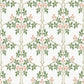 Blackberry Pink Vine Trellis Wallpaper