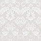 Myrtle Dove Floral Ogee Wallpaper