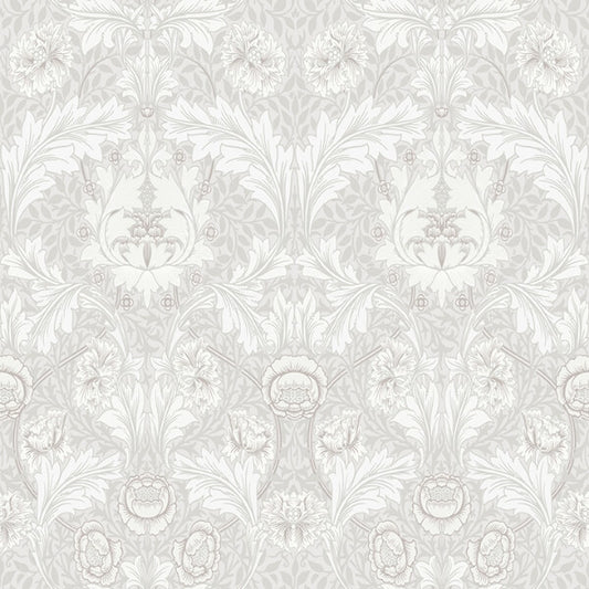 Myrtle Dove Floral Ogee Wallpaper
