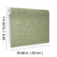 Ceiling Green Intricate Floral Wallpaper