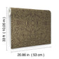 Ceiling Brown Intricate Floral Wallpaper