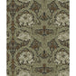 African Marigold Black Floral Wallpaper