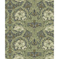 African Marigold Sea Green Floral Wallpaper