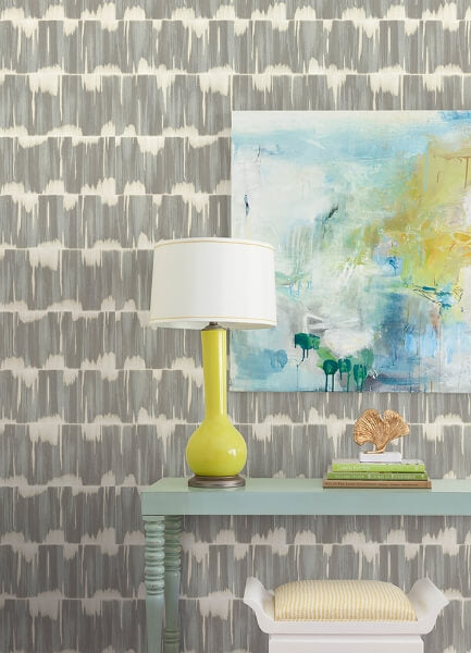 Serendipity Blue Shibori Wallpaper