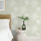 Hatteras Light Green Palms Wallpaper