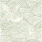 Egret Sage Tidal Dance Wallpaper