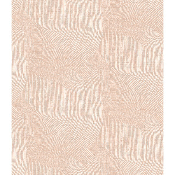 Folly Blush Zen Swirls Wallpaper