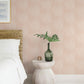 Folly Blush Zen Swirls Wallpaper