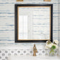 Destin Blue Stripe Wallpaper
