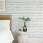 Destin Blue Stripe Wallpaper