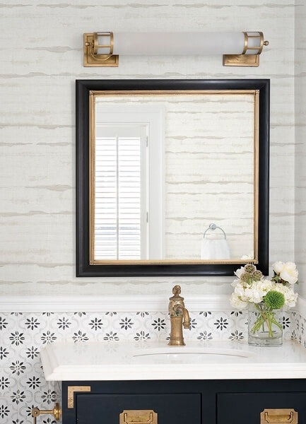 Destin Dove Stripe Wallpaper