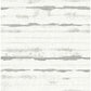 Destin Grey Stripe Wallpaper