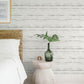Destin Grey Stripe Wallpaper