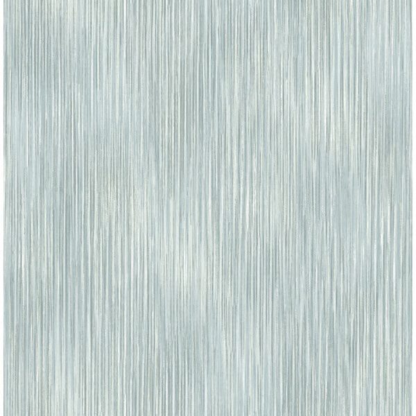 Largo Turquoise Striated Wallpaper