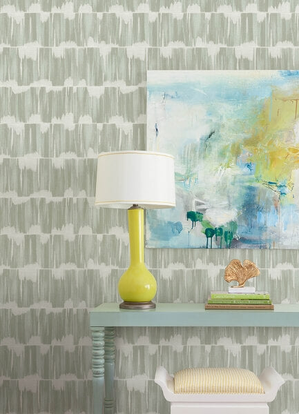 Serendipity Seafoam Shibori Wallpaper