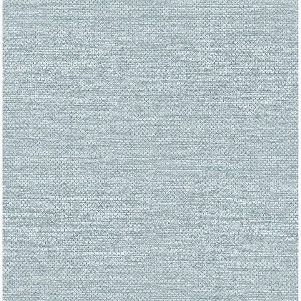 Malin Denim Faux Grasscloth Wallpaper