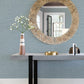 Malin Denim Faux Grasscloth Wallpaper