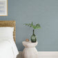 Malin Denim Faux Grasscloth Wallpaper