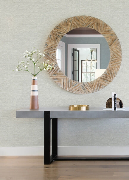 Malin Dove Faux Grasscloth Wallpaper