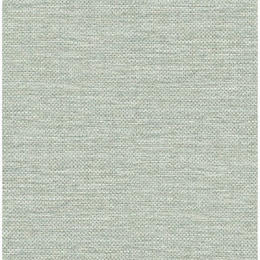 Malin Seafoam Faux Grasscloth Wallpaper