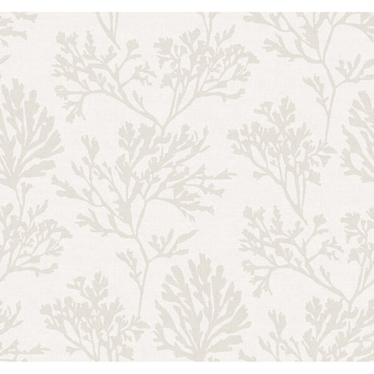 Tortuga Dove Coral Weave Wallpaper