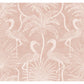 Biscayne Coral Flamingo Beach Wallpaper