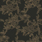 Gerty Gold Fruit Toile Wallpaper
