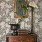 Gerty Black Fruit Toile Wallpaper
