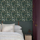 Geneva Sea Green Peacock Paradise Wallpaper
