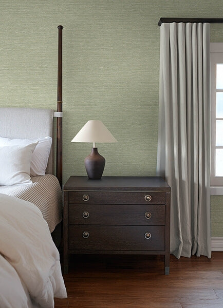 Roderick Seafoam Textured Wallpaper