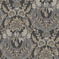 Collins Charcoal Damask Wallpaper