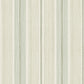 Ames Seafoam Linen Stripe Wallpaper