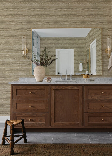 Lyman Neutral Striated Wallpaper