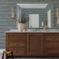 Lyman Blue Striated Wallpaper