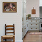 Tillie Taupe Diamond Floral Wallpaper
