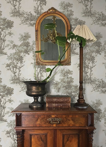 Sainsbury Slate Forest Wallpaper