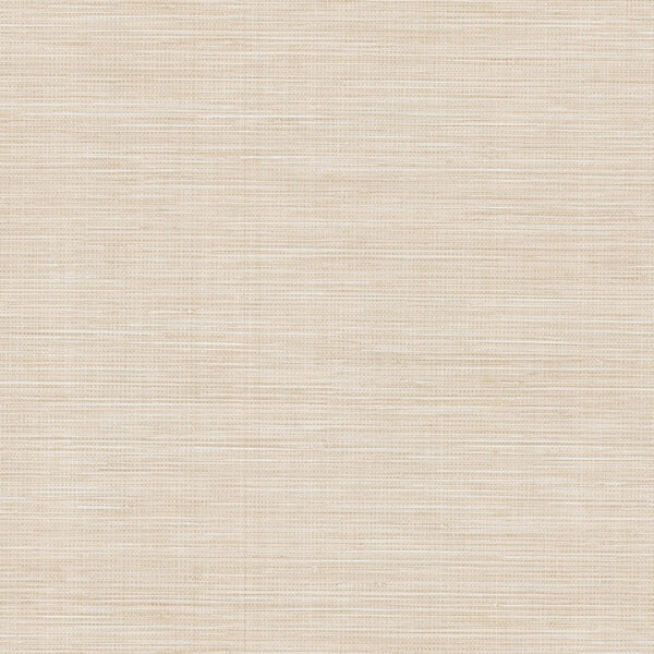 Winn Cream Faux Grasscloth Wallpaper