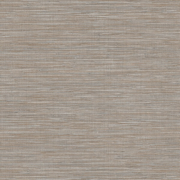 Winn Chestnut Faux Grasscloth Wallpaper