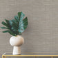 Winn Chestnut Faux Grasscloth Wallpaper
