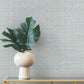 Winn Aqua Faux Grasscloth Wallpaper